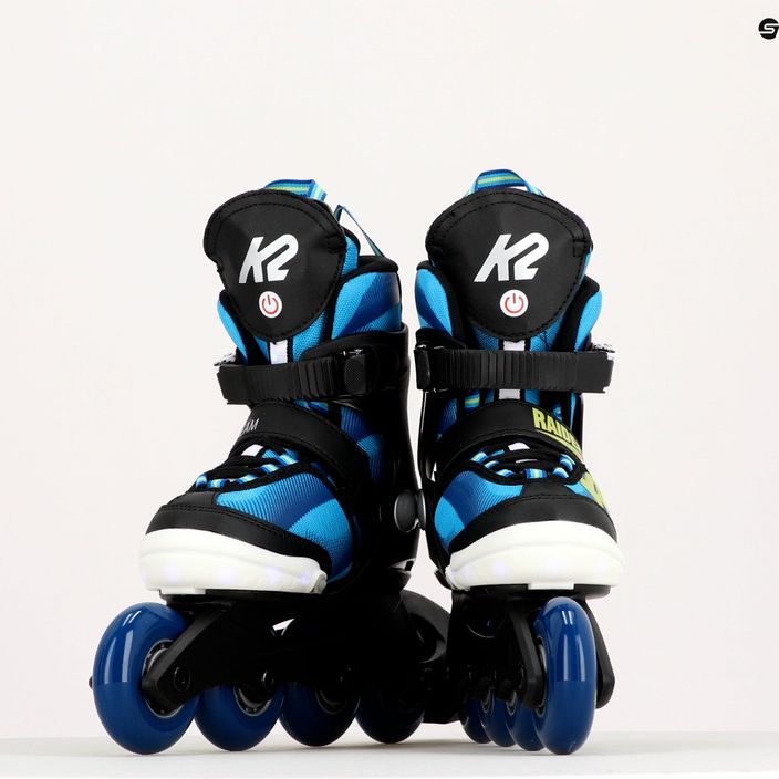 Роликові ковзани дитячі K2 Raider Beam блакитні 30G0135 11