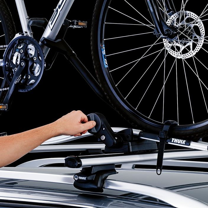 Багажник для велосипеда на дах Thule ProRide Twin Pack сріблястий 591040 6