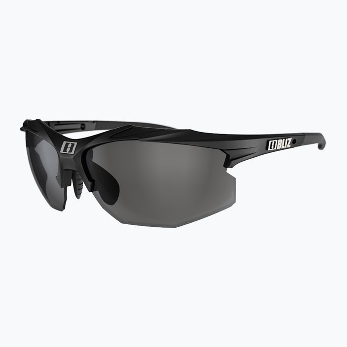 Велосипедні окуляри Bliz Hybrid S3 блискучі чорні/димчасті 4