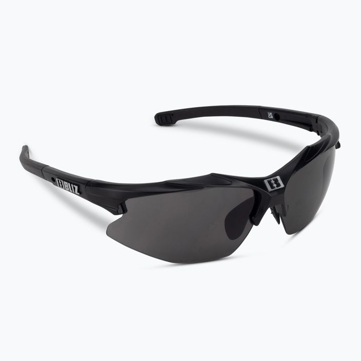 Велосипедні окуляри Bliz Hybrid Small S3 блискучі чорні/димчасті 2