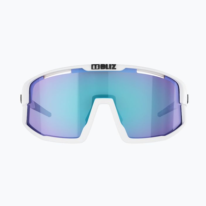 Велосипедні окуляри Bliz Vision S3 матовий білий / димчастий синій 3