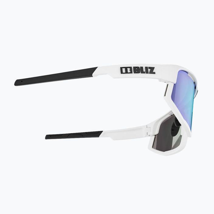 Велосипедні окуляри Bliz Vision S3 матовий білий / димчастий синій 4