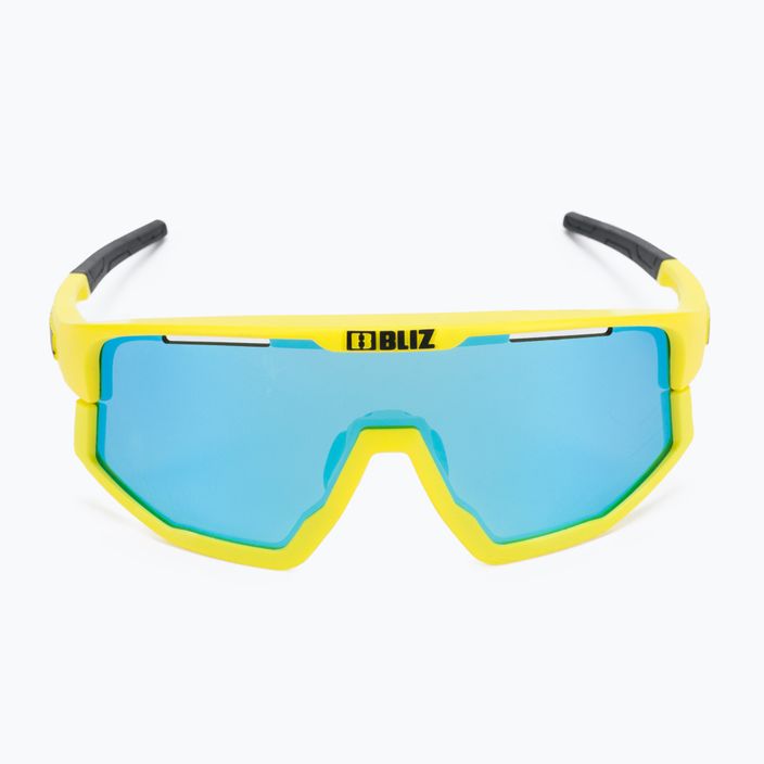 Окуляри велосипедні Bliz Vision matt yellow/smoke blue multi 3