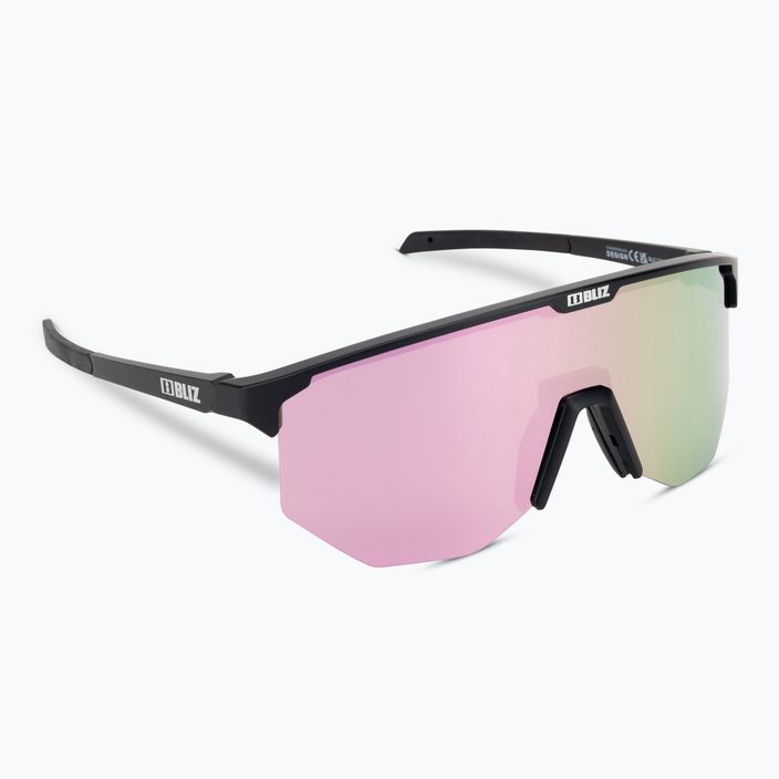 Велосипедні окуляри Bliz Hero S3 матові чорні/коричнево-рожеві