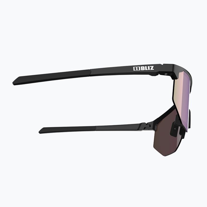 Велосипедні окуляри Bliz Hero S3 матові чорні/коричнево-рожеві 5