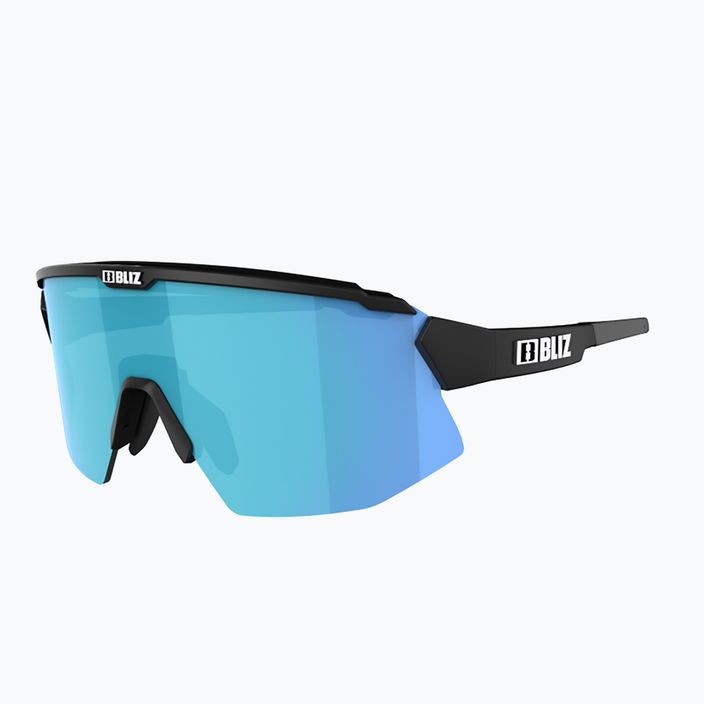 Велосипедні окуляри Bliz Breeze Small S3+S0 матові чорні/коричнево-сині мульти/прозорі 2