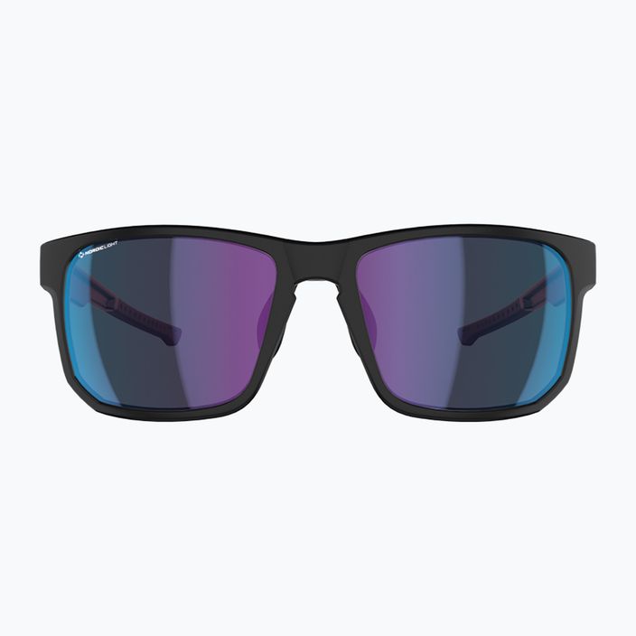 Велосипедні окуляри Bliz Ignite Nordic Light S3 матові чорні/бегонія/фіолетово-блакитні 4