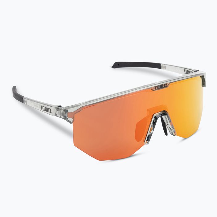 Велосипедні окуляри Bliz Hero S3 прозорі темно-сірі/коричнево-червоні