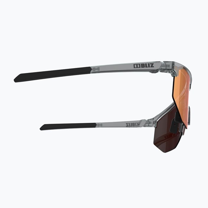 Велосипедні окуляри Bliz Hero S3 прозорі темно-сірі/коричнево-червоні 5