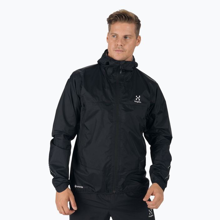 Куртка дощовик чоловіча Haglöfs L.I.M GTX чорна 605232