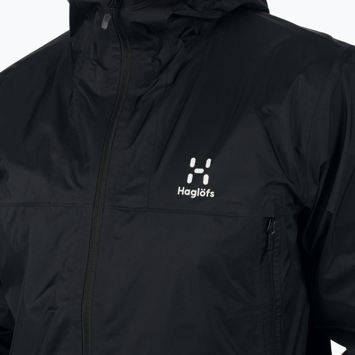 Куртка дощовик чоловіча Haglöfs L.I.M GTX чорна 605232 4