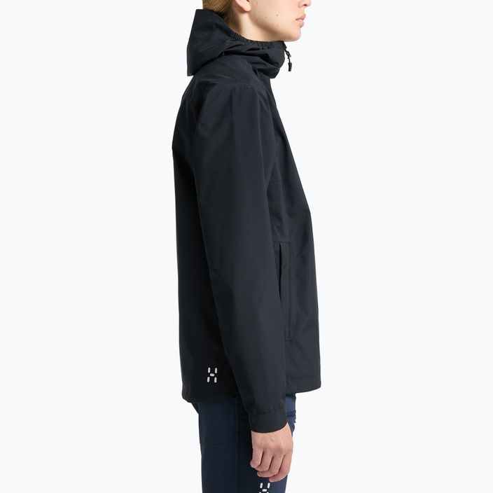 Куртка дощовик жіноча Haglöfs Korp Proof чорна 606219 2