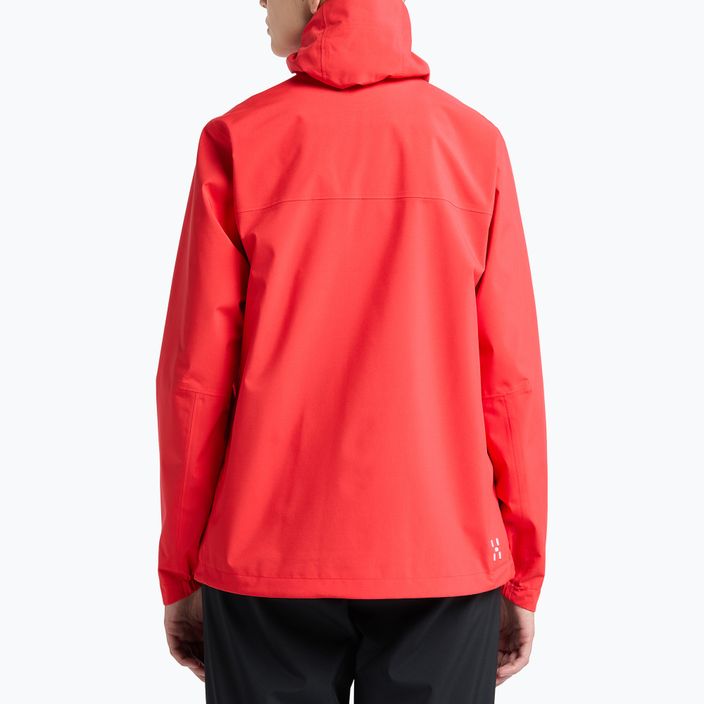 Куртка дощовик жіноча Haglöfs Korp Proof червона 606219 3