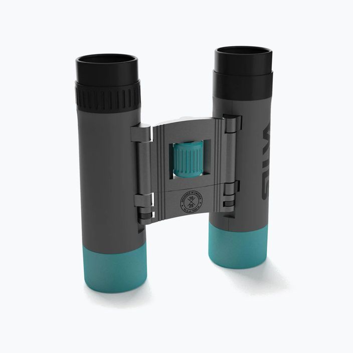 Бінокль Silva Binoculars Pocket 10X чорний/сірий/блакитний