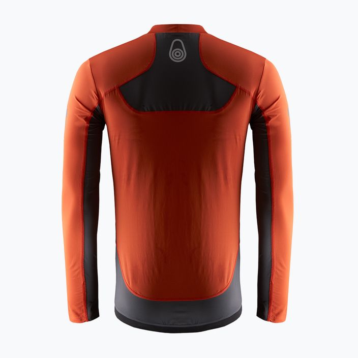 Лонгслів вітрильний чоловічий Sail Racing Reference LS Rashguard fiery red 2