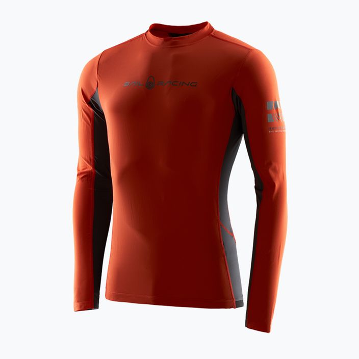 Лонгслів вітрильний чоловічий Sail Racing Reference LS Rashguard fiery red 3