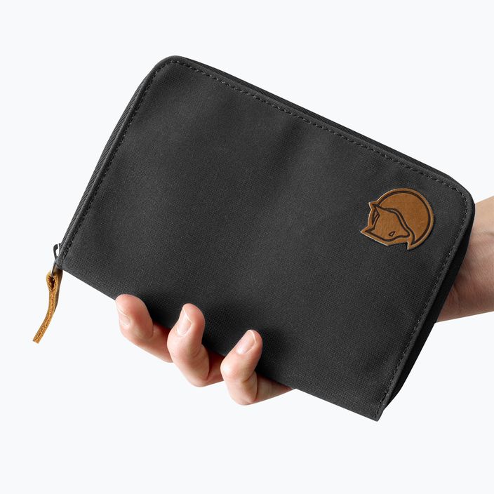 Гаманець Fjällräven Passport Wallet dark grey 4