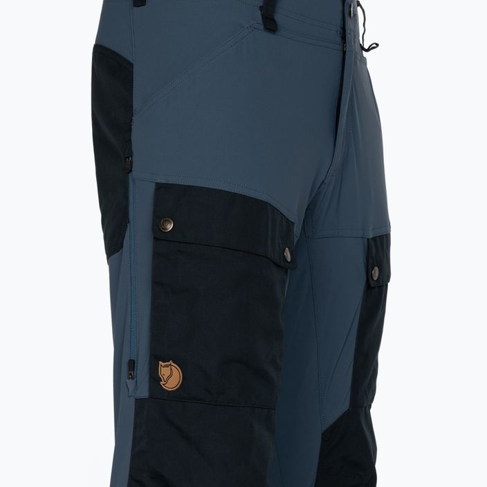 Трекінгові штани чоловічі Fjällräven Keb Trousers Reg dark navy/uncle blue 3