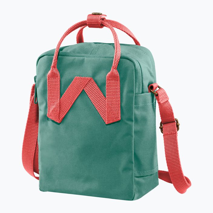 Сумка Fjällräven Kanken Sling 2,5 л frost green/peach pink 3