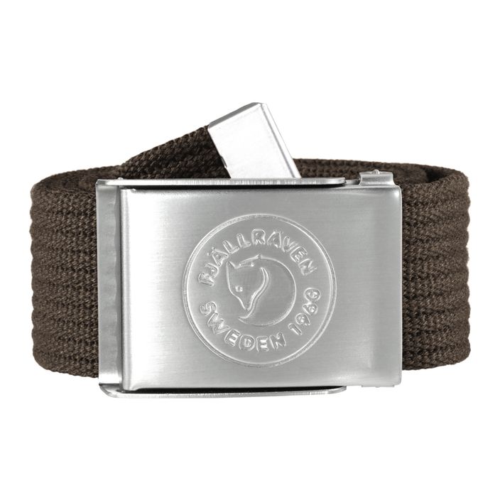 Ремінь для штанів Fjällräven 1960 logo Belt dark olive 2