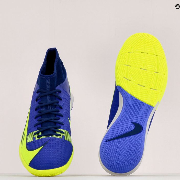 Футбольні бутси чоловічі Nike Superfly 8 Academy IC сині CV0847-474 10