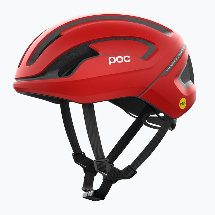 Велосипедний шолом POC Omne Air MIPS prismane червоний матовий 3