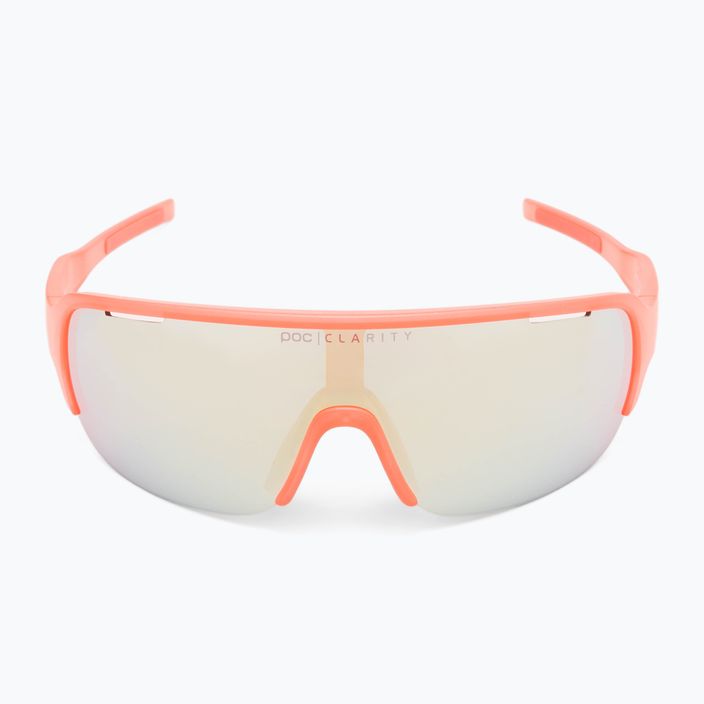 Велосипедні окуляри POC Do Half Blade флуоресцентні помаранчеві напівпрозорі 3