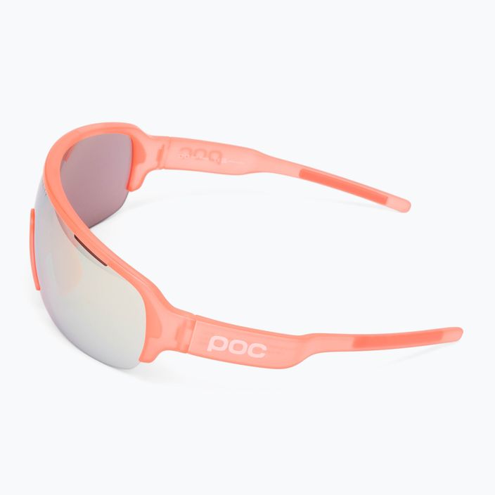 Велосипедні окуляри POC Do Half Blade флуоресцентні помаранчеві напівпрозорі 4