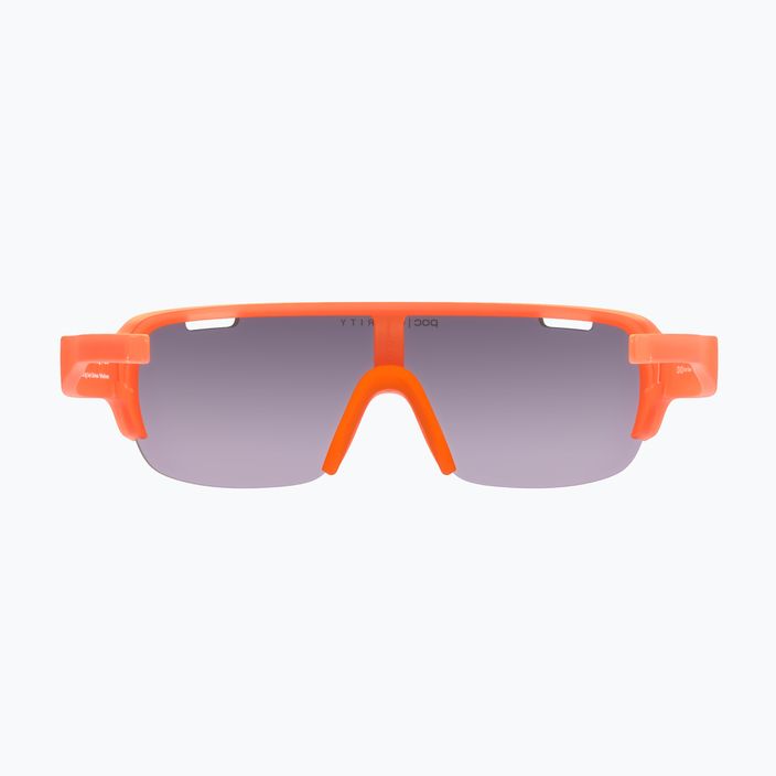 Велосипедні окуляри POC Do Half Blade флуоресцентні помаранчеві напівпрозорі 7