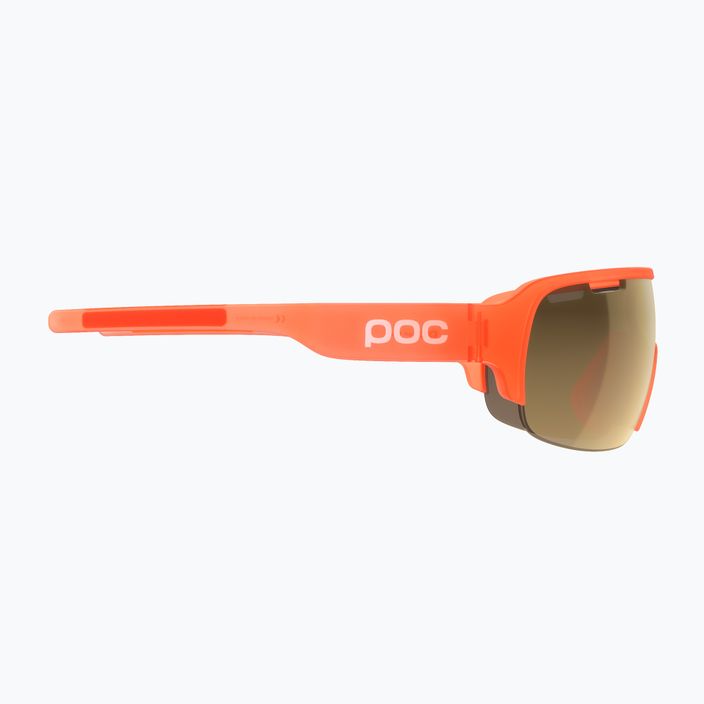 Велосипедні окуляри POC Do Half Blade флуоресцентні помаранчеві напівпрозорі 8