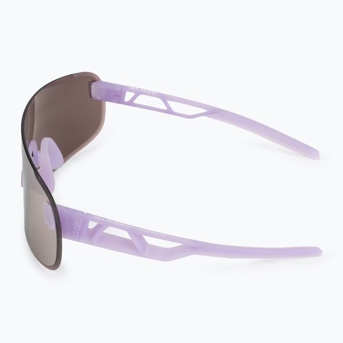Окуляри велосипедні POC Elicit purple quartz translucent/clarity road silver 5