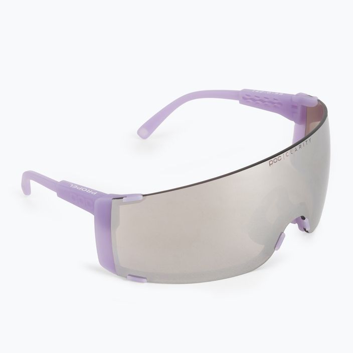 Окуляри велосипедні POC Propel purple quartz translucent/clarity road silver 2