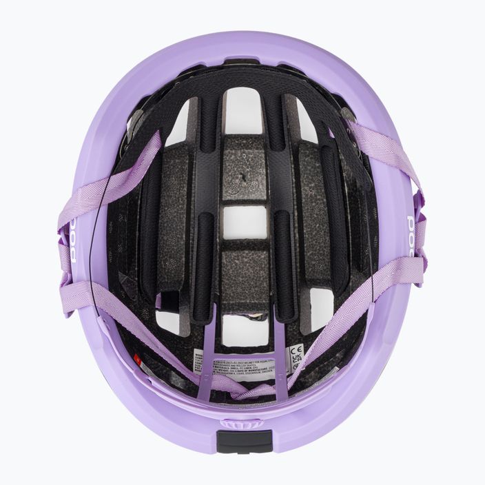 Велосипедний шолом POC Omne Lite фіолетовий аметистовий матовий 7
