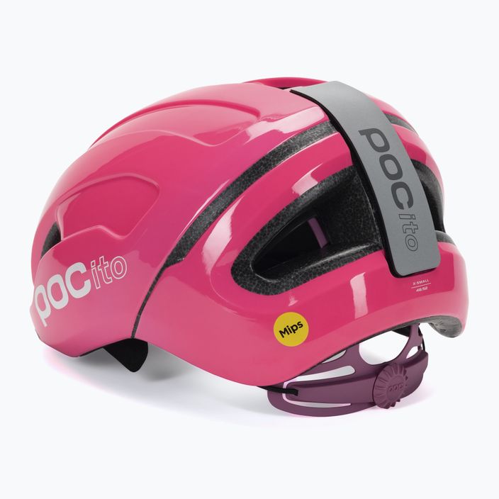 Шолом велосипедний дитячий POC POCito Omne MIPS 9085 рожевий 739945 4