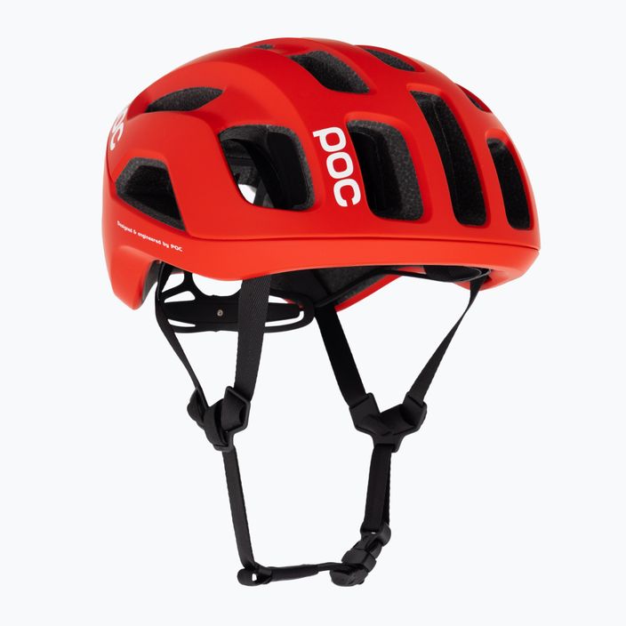 Велосипедний шолом POC Ventral Air MIPS prismane червоний матовий