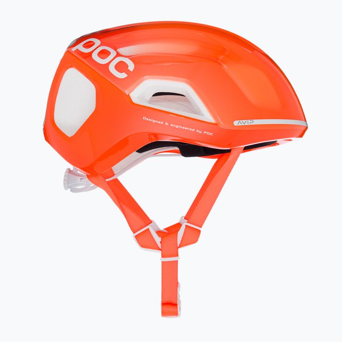 Велосипедний шолом POC Ventral Tempus MIPS флуоресцентний помаранчевий avip 4