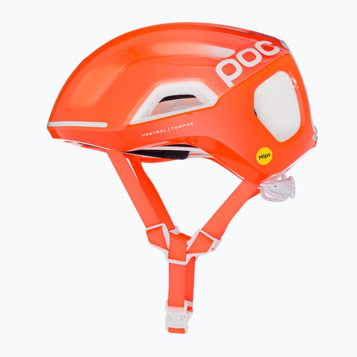 Велосипедний шолом POC Ventral Tempus MIPS флуоресцентний помаранчевий avip 5