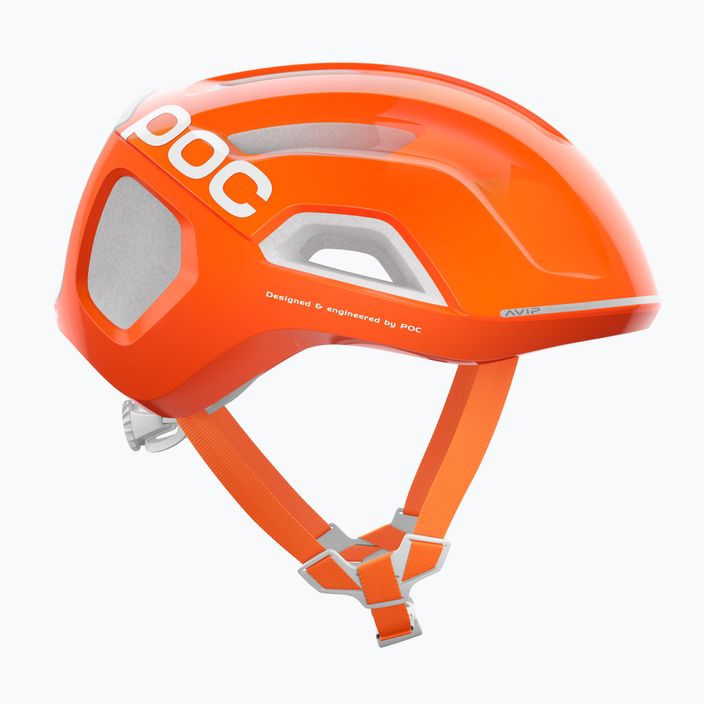 Велосипедний шолом POC Ventral Tempus MIPS флуоресцентний помаранчевий avip 9