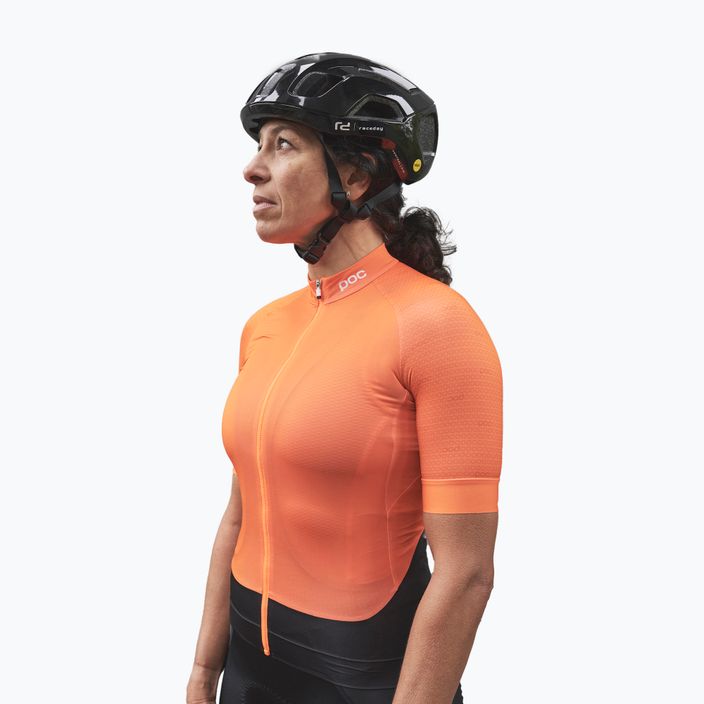 Велофутболка жіноча POC Essential Road zink orange