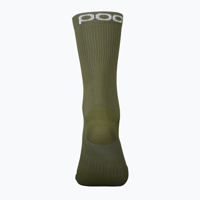 Шкарпетки POC Lithe MTB Mid велосипедні шкарпетки epidote зелені 2