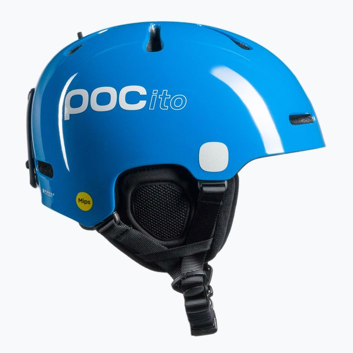 Шолом лижний дитячий POC POCito Fornix MIPS fluorescent blue 4