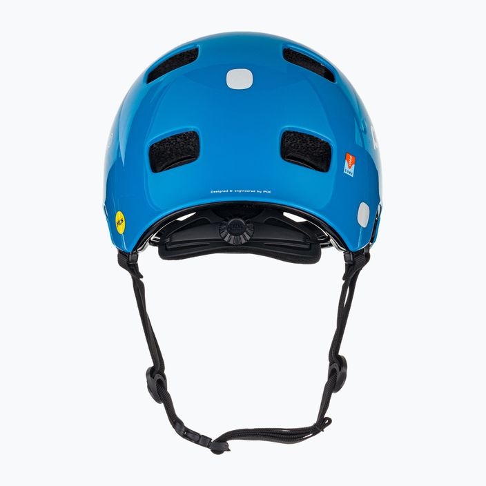 Дитячий велосипедний шолом POC Pocito Crane MIPS флуоресцентний синій 3
