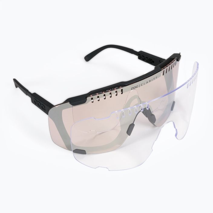 Велосипедні окуляри POC Devour чорні MA1001 6