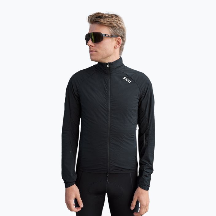 Куртка велосипедна чоловіча POC Pro Thermal Jacket чорна 52315