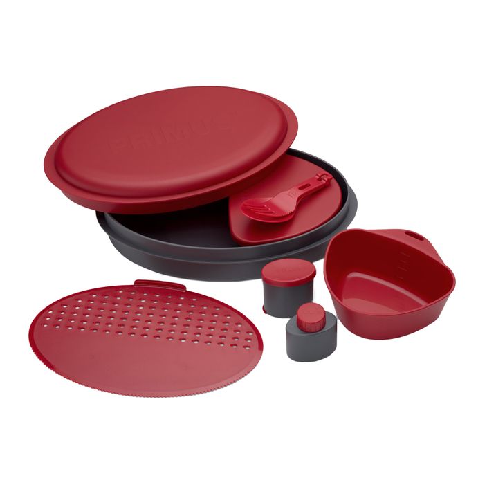 Набір туристичного посуду Primus Meal Set червоний P734000 2