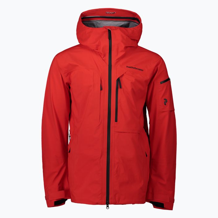 Куртка лижна чоловіча Peak Performance Alpine червона G76537010 2