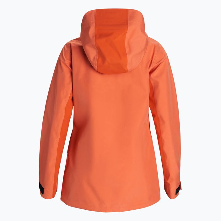 Куртка лижна жіноча Peak Performance Vertical 3L оранжева  G76657060 2