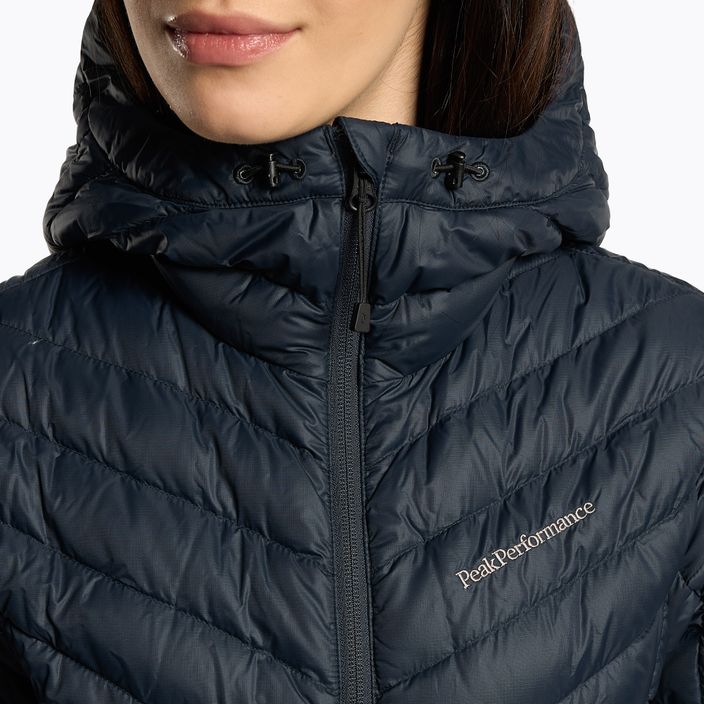 Куртка лижна жіноча Peak Performance Frost Down Hood темно-синя G76433040 6