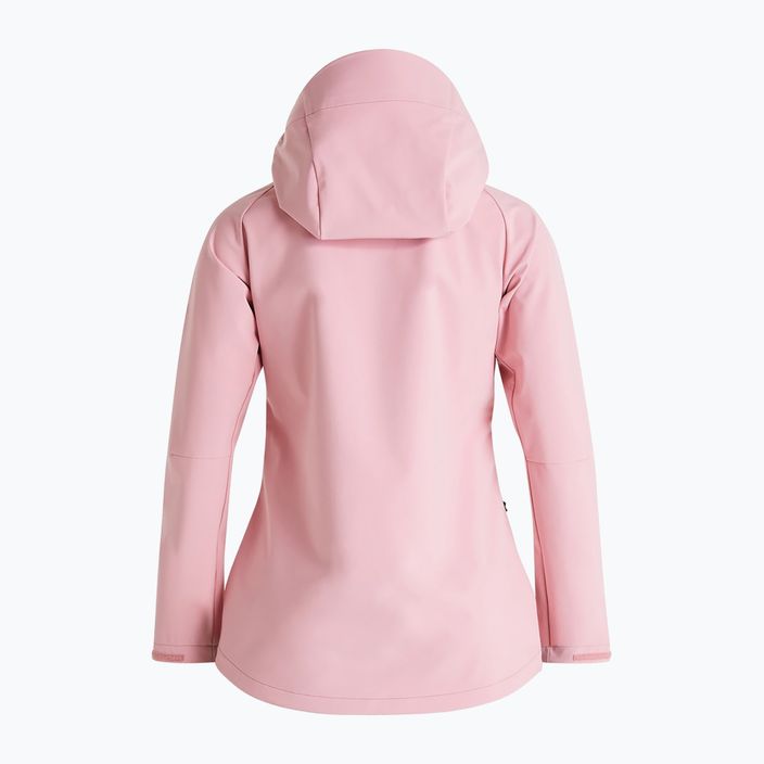 Куртка софтшел жіноча Peak Performance Explore Hood рожева G77109050 3