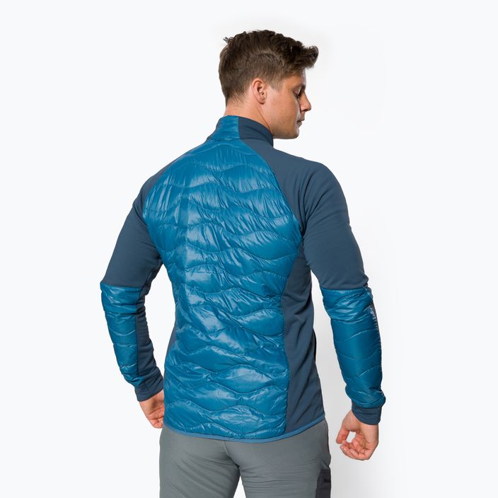 Гібридна куртка чоловіча Peak Performance Helium Down Hybrid блакитна G77228050 3